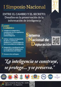 Jairo Libreros. Depuración de archivos de inteligencia. 27.08.2025